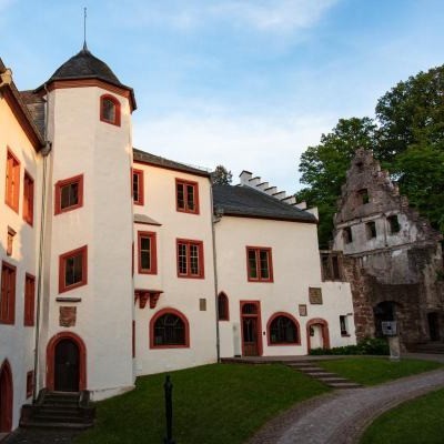 Der Innenhof der Mildenburg