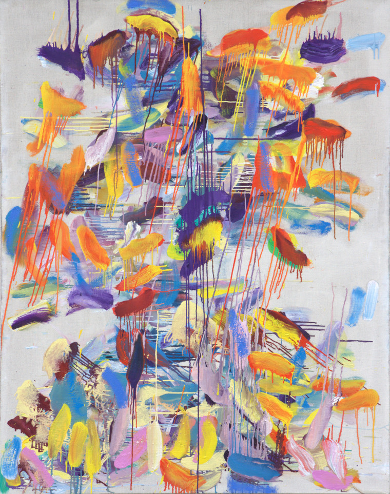 Golem &bull; 2026 &bull; &Ouml;l auf Leinwand &bull; 180 x 140 cm
